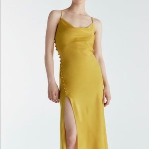 NWT - Satin Zara Midi Dress